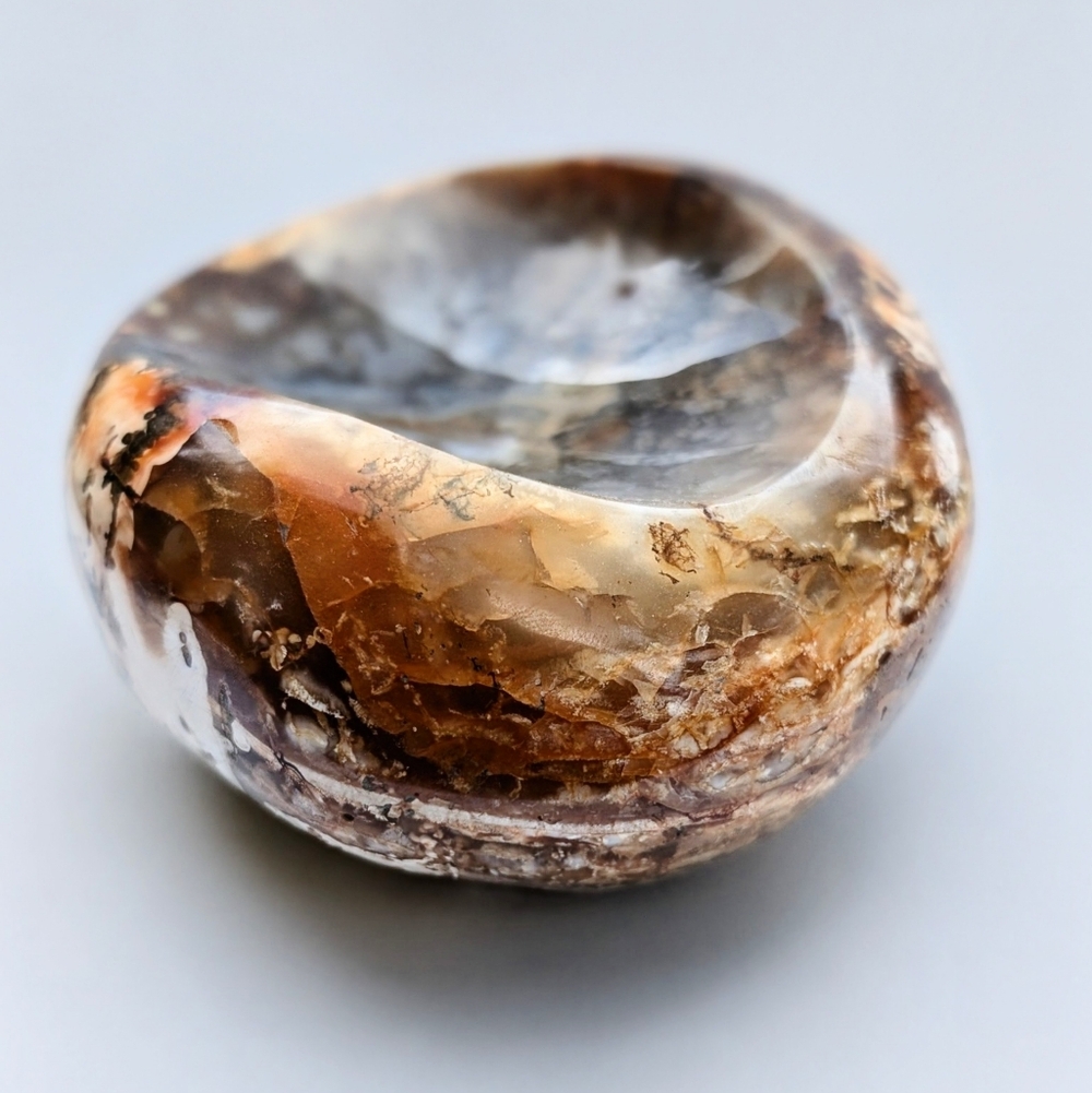 Polished Chalcedony Bowl